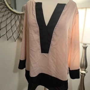 NY&C colorblock tunic